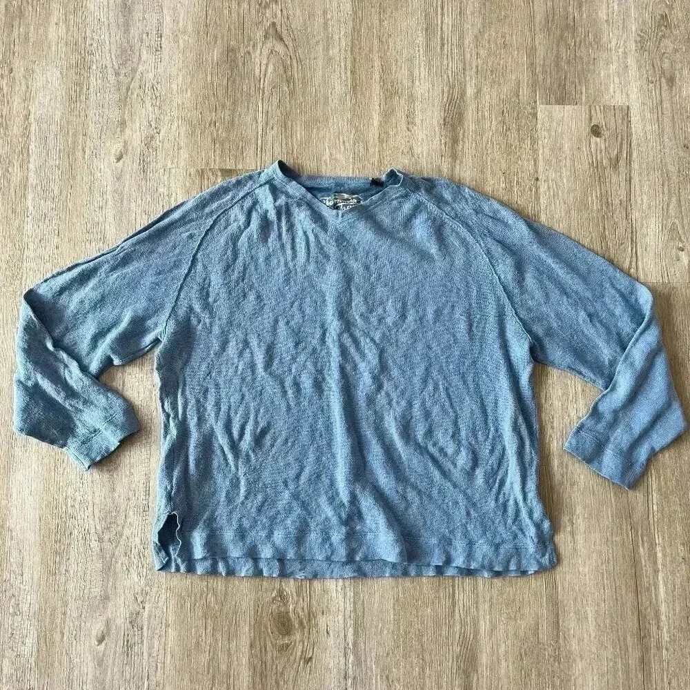 Mens Tommy Bahama Blue Sweater - XL